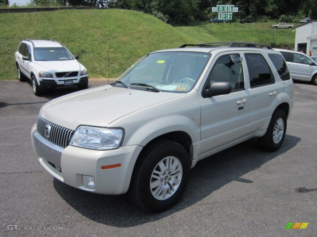 Light Sage Metallic 2007 Mercury Mariner Luxury 4WD Exterior Photo #50454520