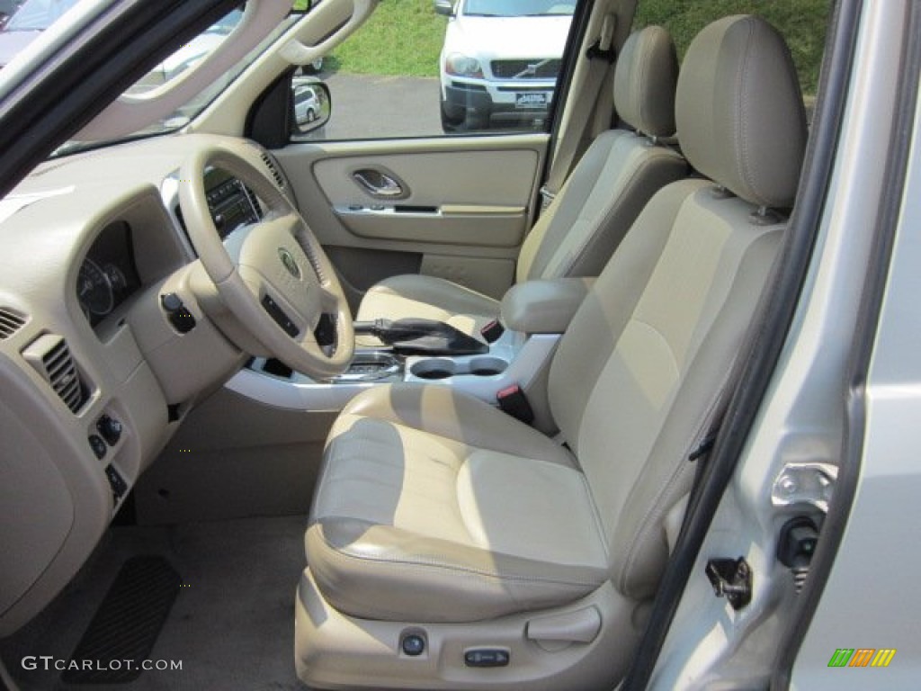 Pebble Interior 2007 Mercury Mariner Luxury 4WD Photo #50454614