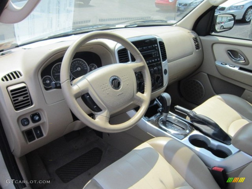 Pebble Interior 2007 Mercury Mariner Luxury 4WD Photo #50454644