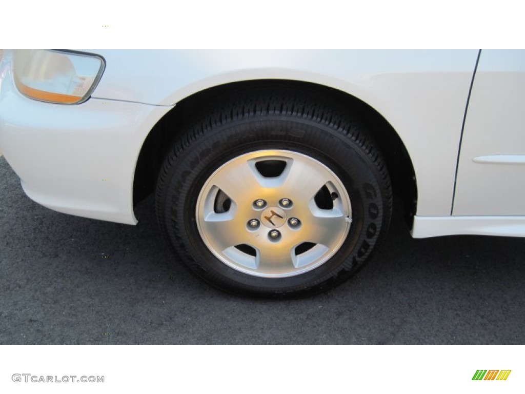 2002 Accord EX V6 Sedan - Taffeta White / Ivory photo #10