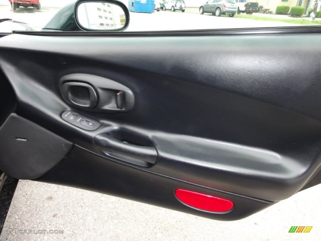1997 Chevrolet Corvette Coupe Black Door Panel Photo #50455184