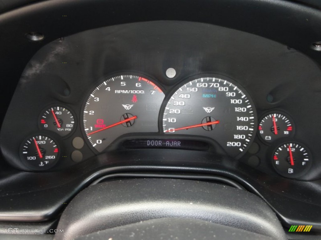 1997 Chevrolet Corvette Coupe Gauges Photo #50455427