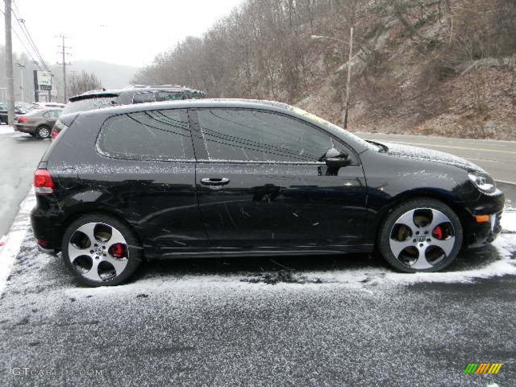 Deep Black Metallic 2010 Volkswagen GTI 2 Door Exterior Photo #50455562