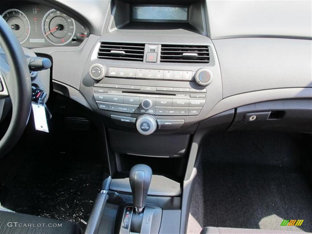 2011 Honda Accord LX-S Coupe Black Dashboard Photo #50455715
