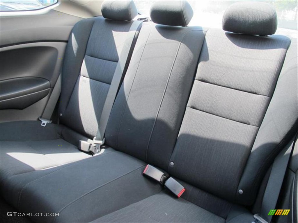 Black Interior 2011 Honda Accord LX-S Coupe Photo #50455745