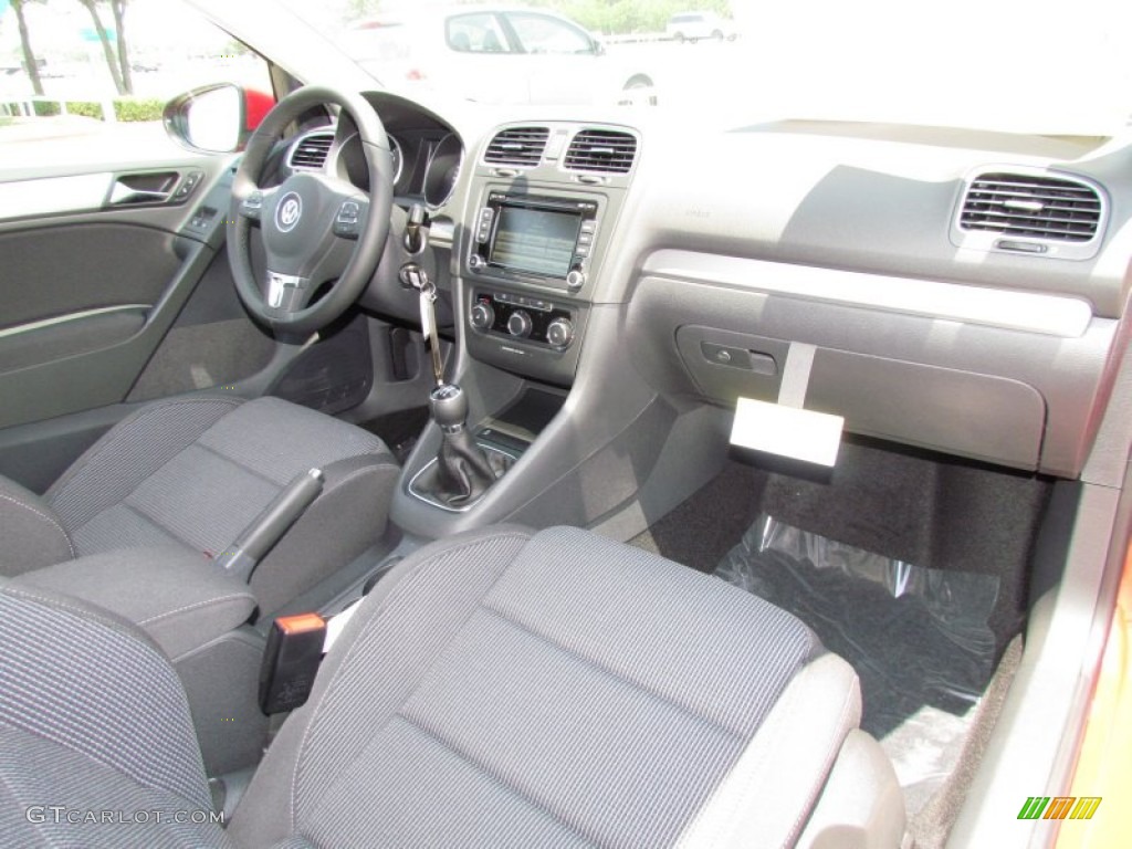 2011 Volkswagen Golf 2 Door TDI Titan Black Dashboard Photo #50455755