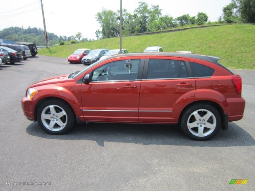 Sunburst Orange Pearl 2008 Dodge Caliber R/T AWD Exterior Photo #50456027
