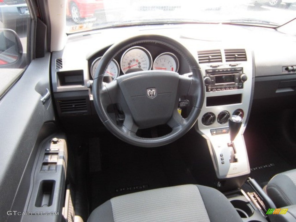 2008 Dodge Caliber R/T AWD Dark Slate Gray Dashboard Photo #50456180