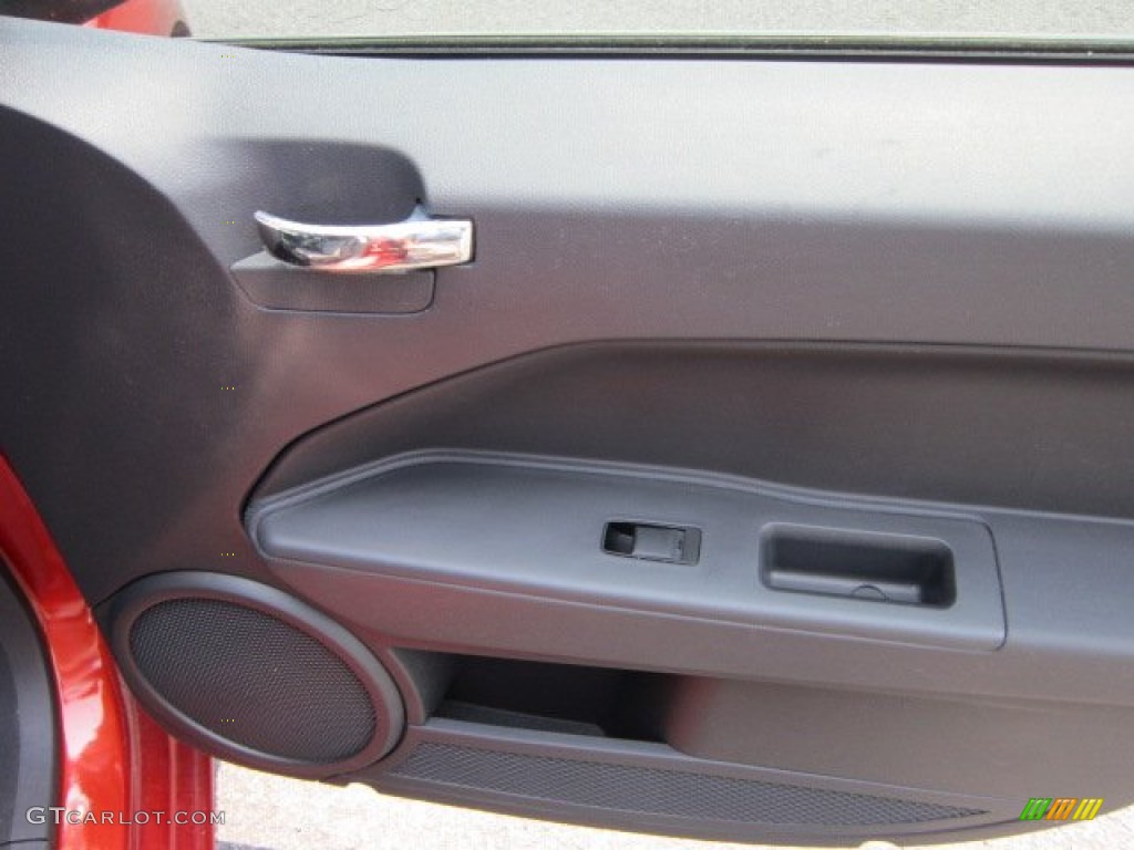 2008 Dodge Caliber R/T AWD Dark Slate Gray Door Panel Photo #50456234