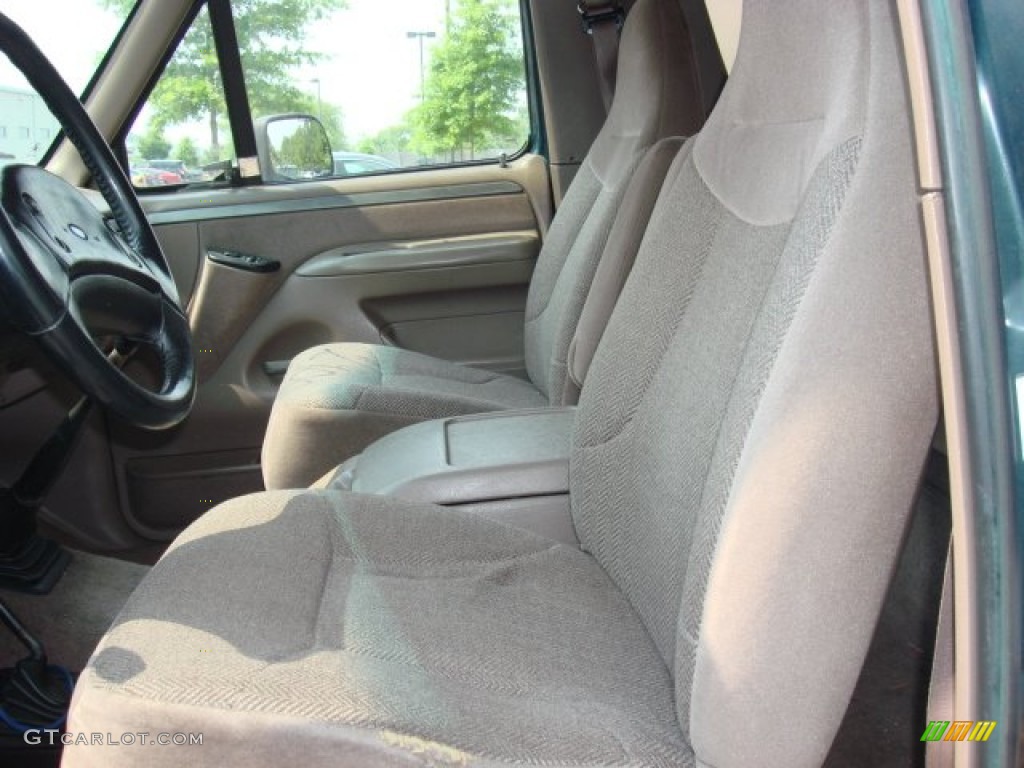 1992 Ford Bronco Custom 4x4 Interior Color Photos