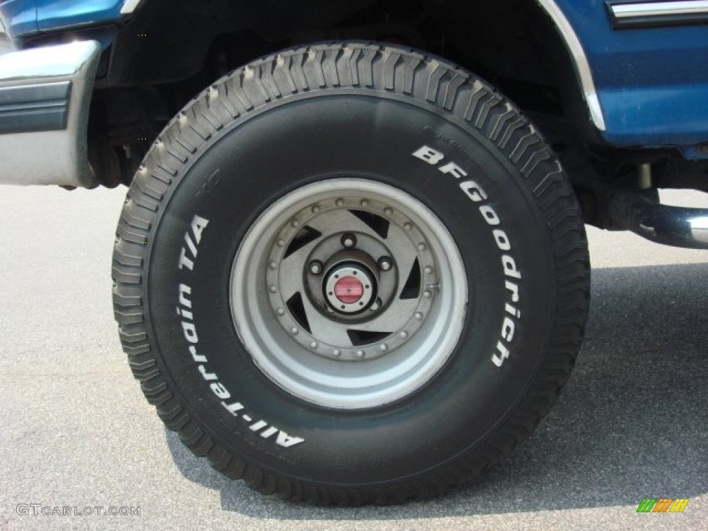 1992 Ford Bronco Custom 4x4 Custom Wheels Photos