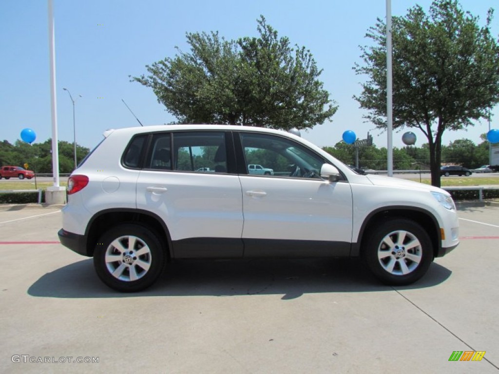 Candy White 2010 Volkswagen Tiguan S Exterior Photo #50456855