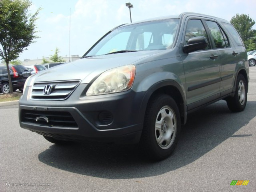 2005 CR-V LX - Silver Moss Metallic / Black photo #1