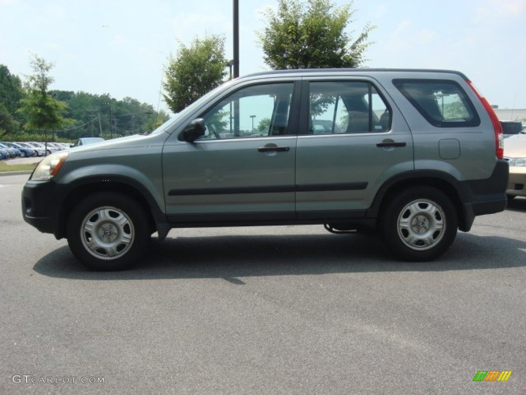 2005 CR-V LX - Silver Moss Metallic / Black photo #2