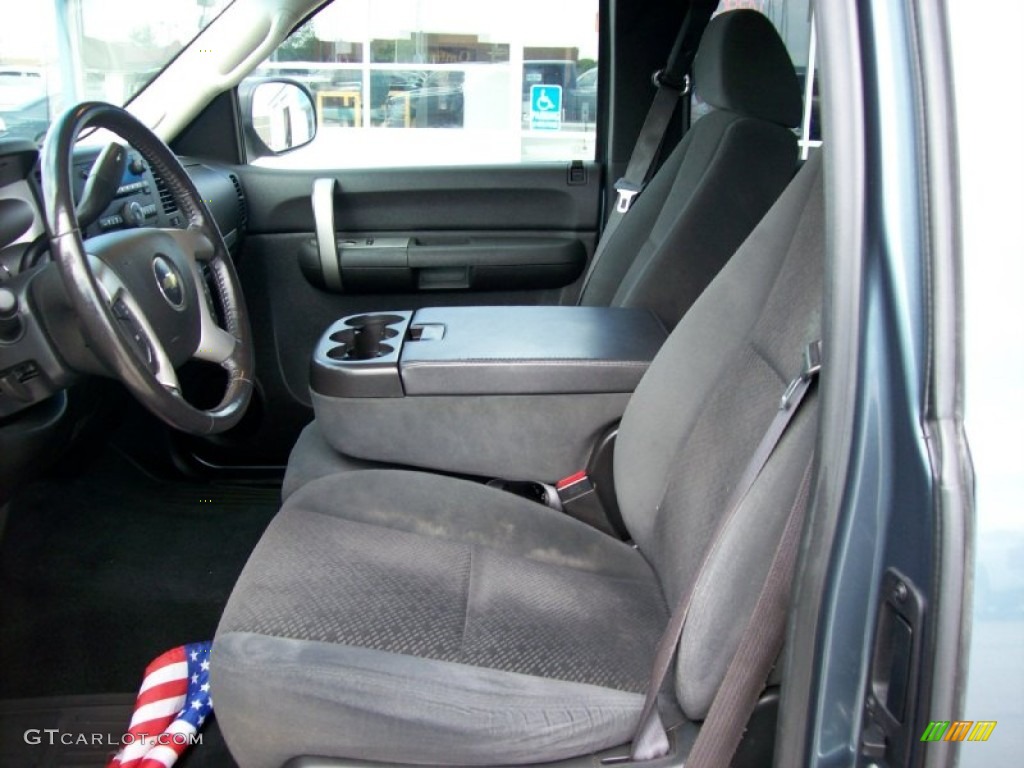 2007 Silverado 1500 LT Extended Cab 4x4 - Blue Granite Metallic / Dark Charcoal photo #19