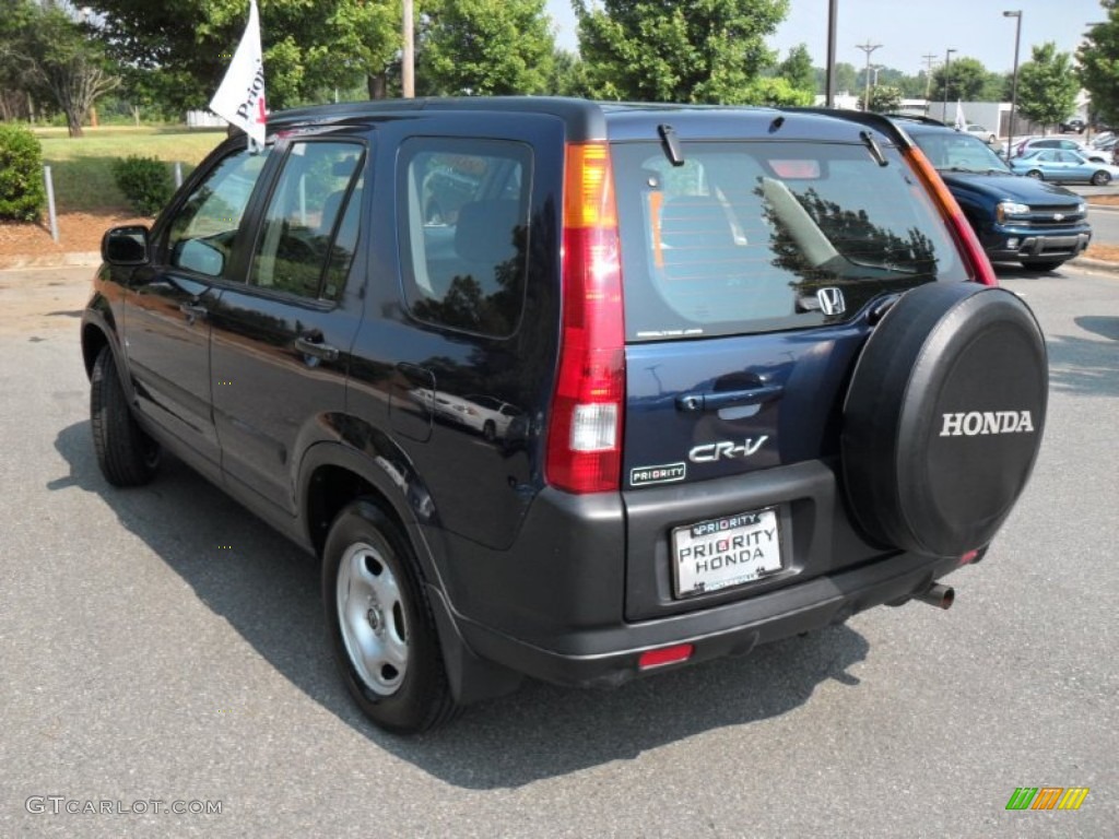 2004 CR-V LX 4WD - Eternal Blue Pearl / Black photo #2