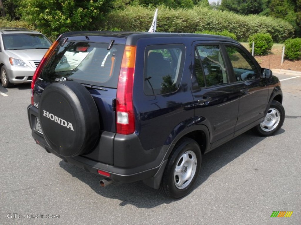2004 CR-V LX 4WD - Eternal Blue Pearl / Black photo #4