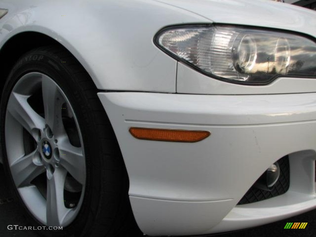 2004 3 Series 325i Convertible - Alpine White / Sand photo #2