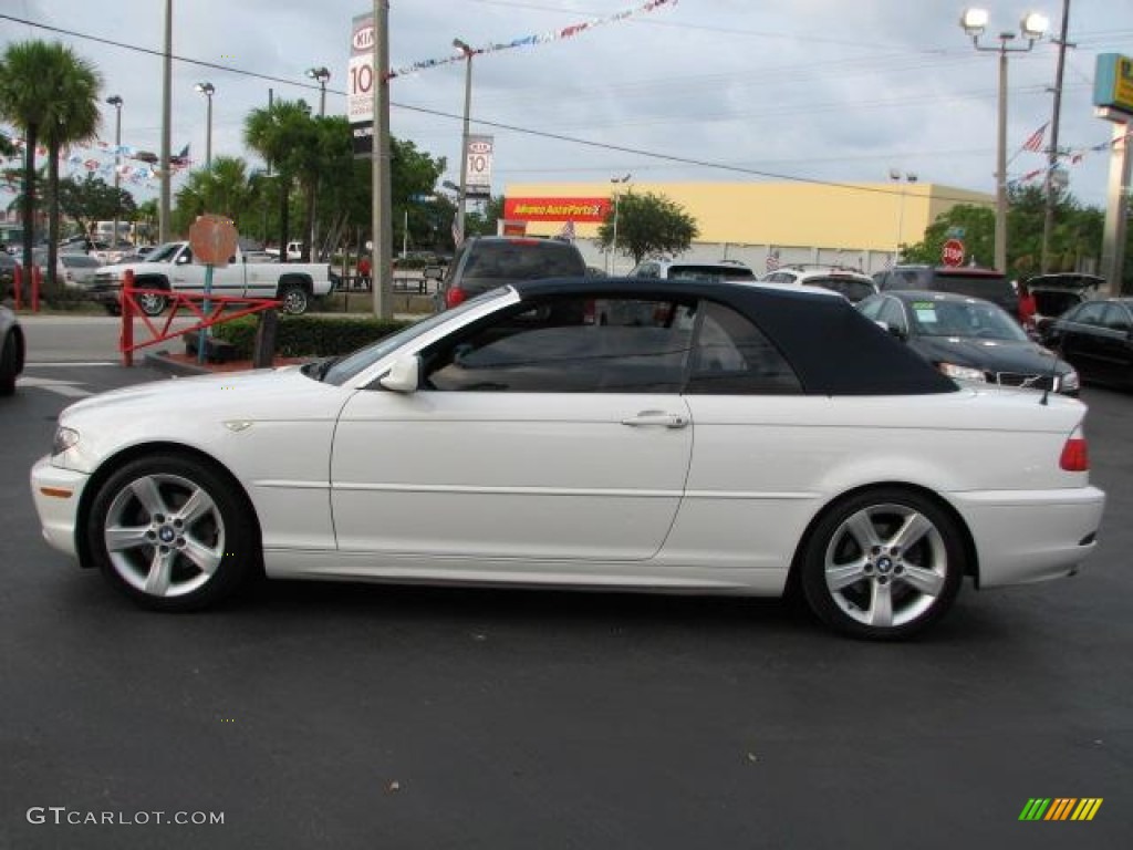 2004 3 Series 325i Convertible - Alpine White / Sand photo #6