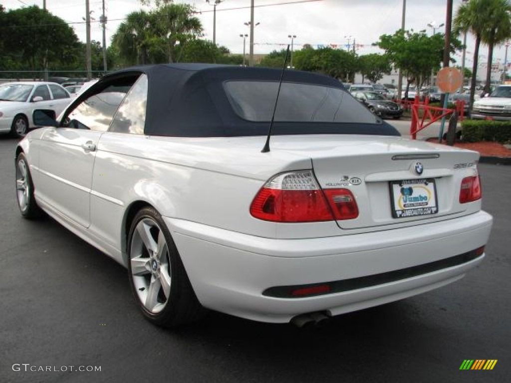 2004 3 Series 325i Convertible - Alpine White / Sand photo #7