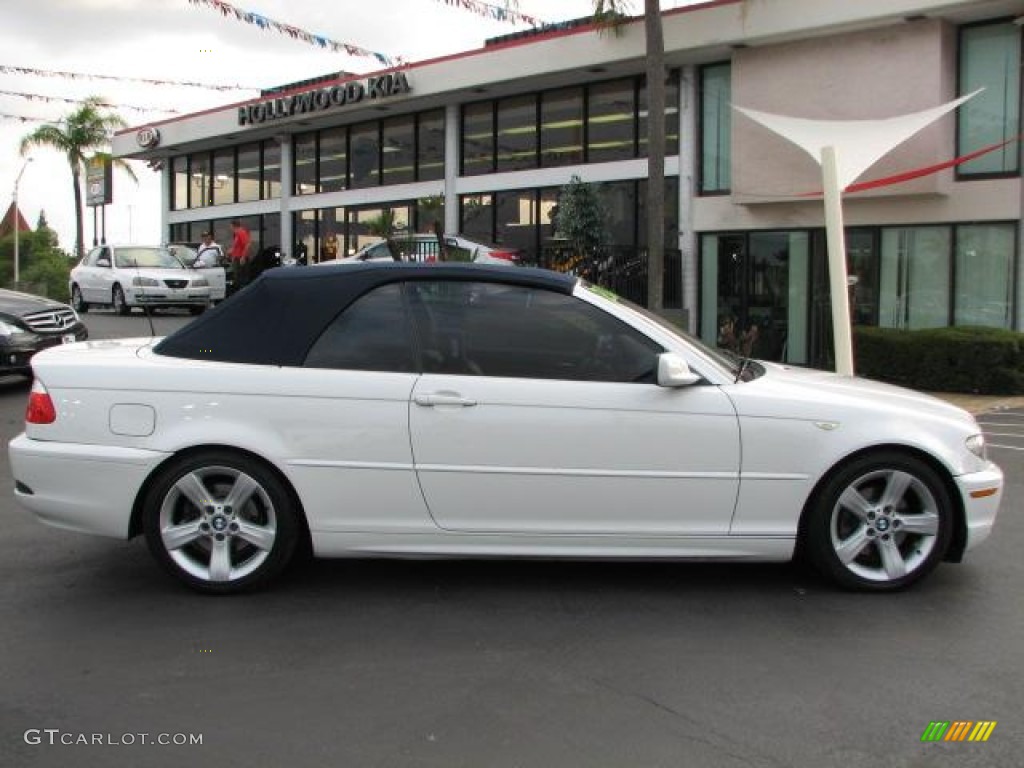 2004 3 Series 325i Convertible - Alpine White / Sand photo #10