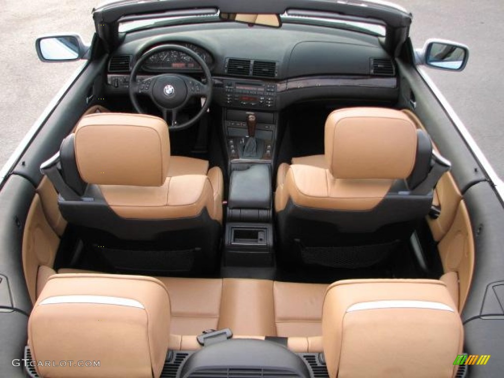 2004 3 Series 325i Convertible - Alpine White / Sand photo #13