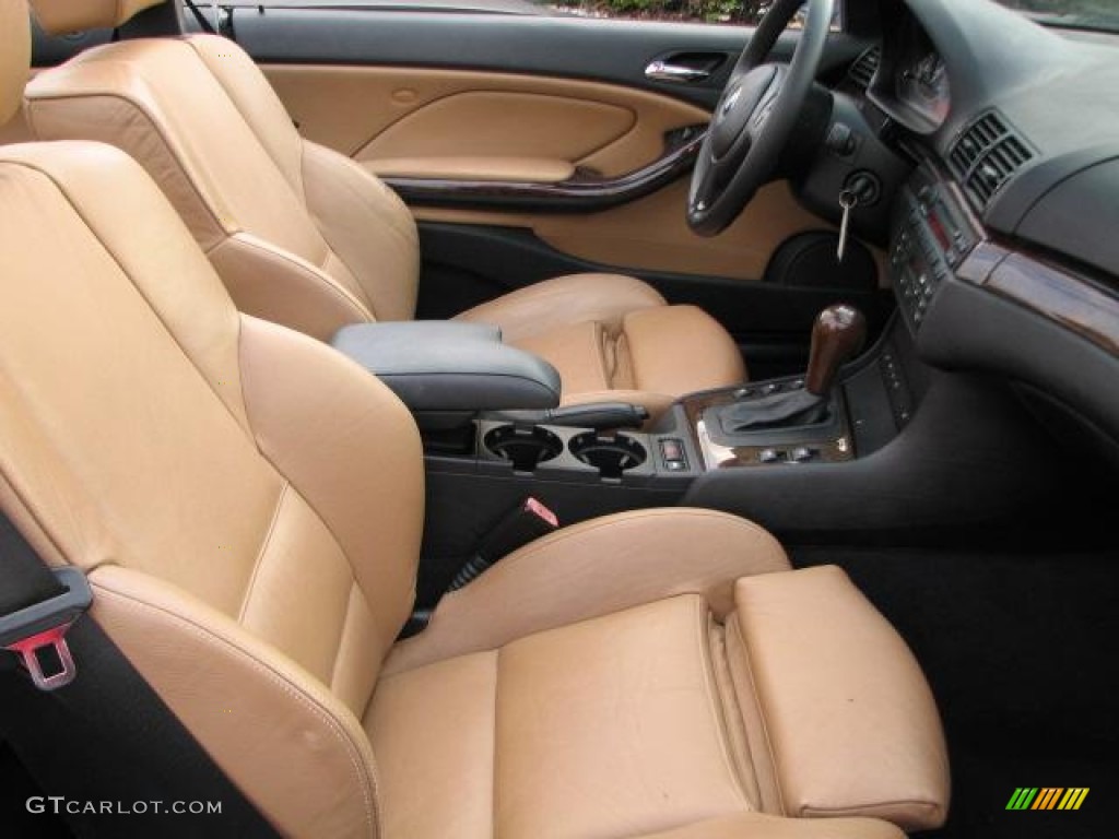 2004 3 Series 325i Convertible - Alpine White / Sand photo #14