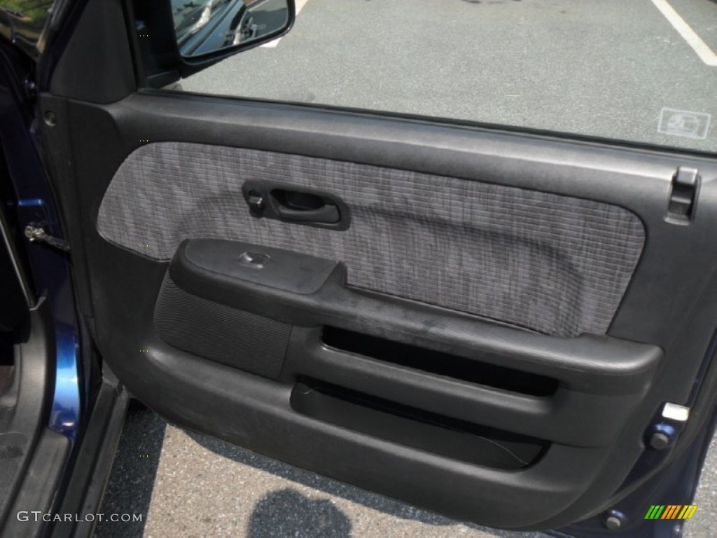 2004 Honda CR-V LX 4WD Black Door Panel Photo #50457635