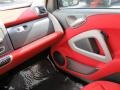  2009 fortwo passion cabriolet Design Red Interior