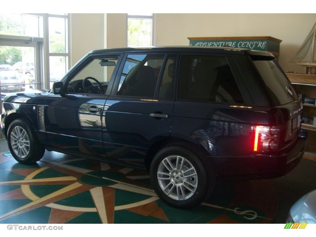 2011 Range Rover HSE - Buckingham Blue Metallic / Ivory/Arabica photo #1