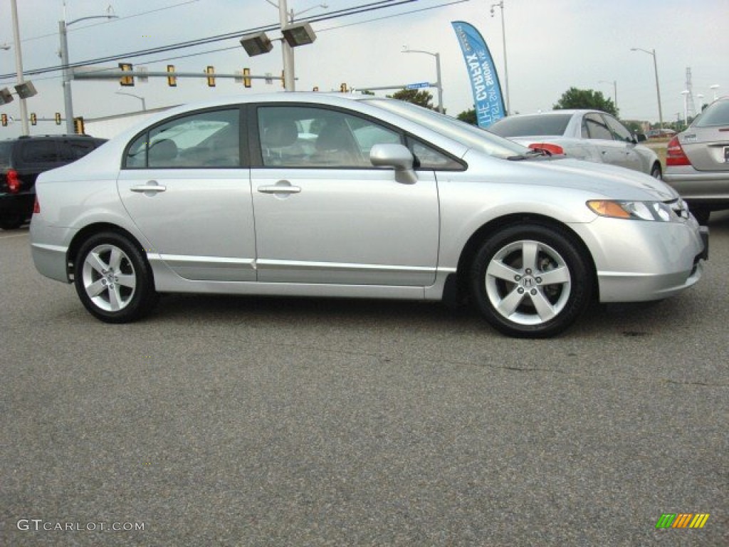 Alabaster Silver Metallic 2008 Honda Civic EX-L Sedan Exterior Photo #50458367