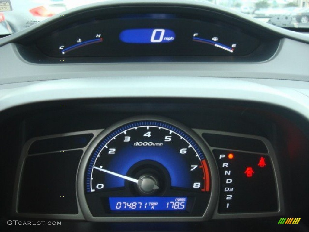 2008 Honda Civic EX-L Sedan Gauges Photo #50458493