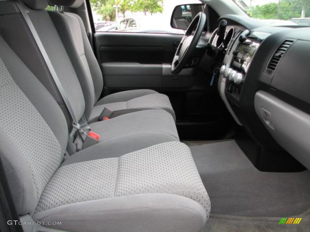 2008 Tundra Double Cab - Slate Gray Metallic / Graphite Gray photo #11