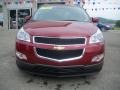 2011 Red Jewel Metallic Chevrolet Traverse LT AWD  photo #2