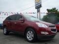 2011 Red Jewel Metallic Chevrolet Traverse LT AWD  photo #3