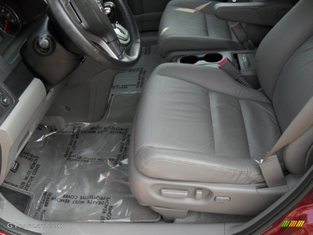 2008 CR-V EX-L 4WD - Tango Red Pearl / Gray photo #7