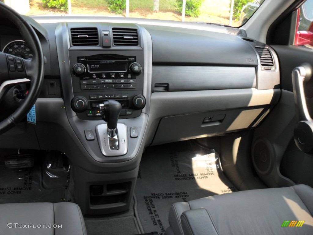 2008 CR-V EX-L 4WD - Tango Red Pearl / Gray photo #17