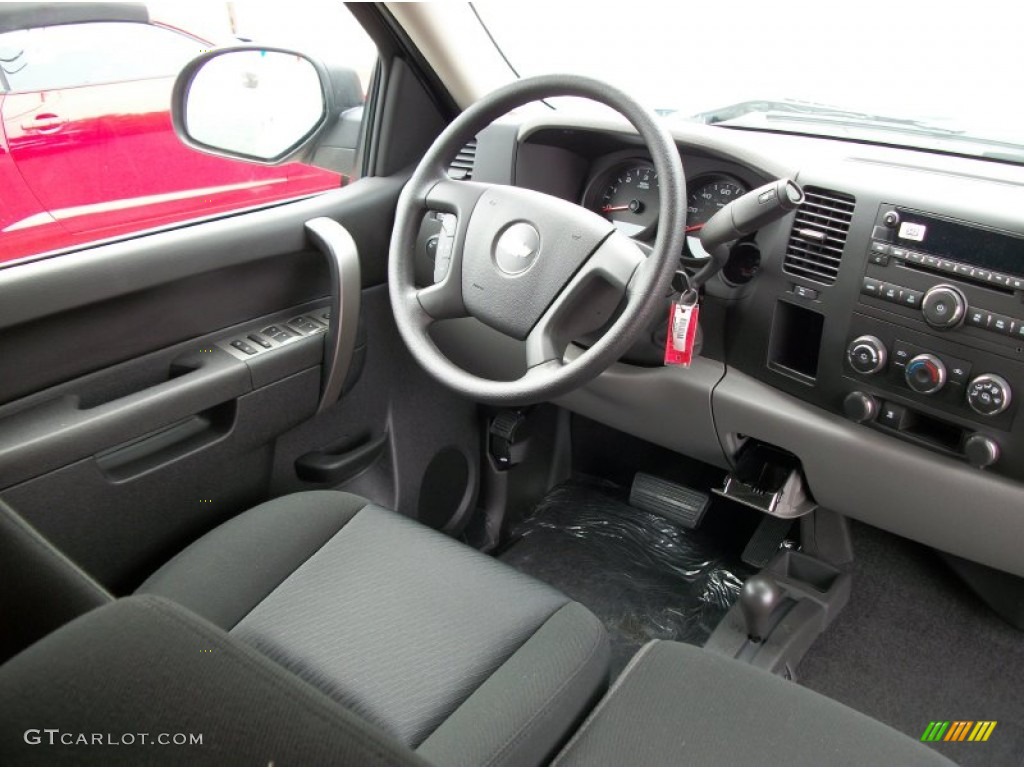 2011 Silverado 1500 LS Extended Cab 4x4 - Blue Granite Metallic / Dark Titanium photo #16