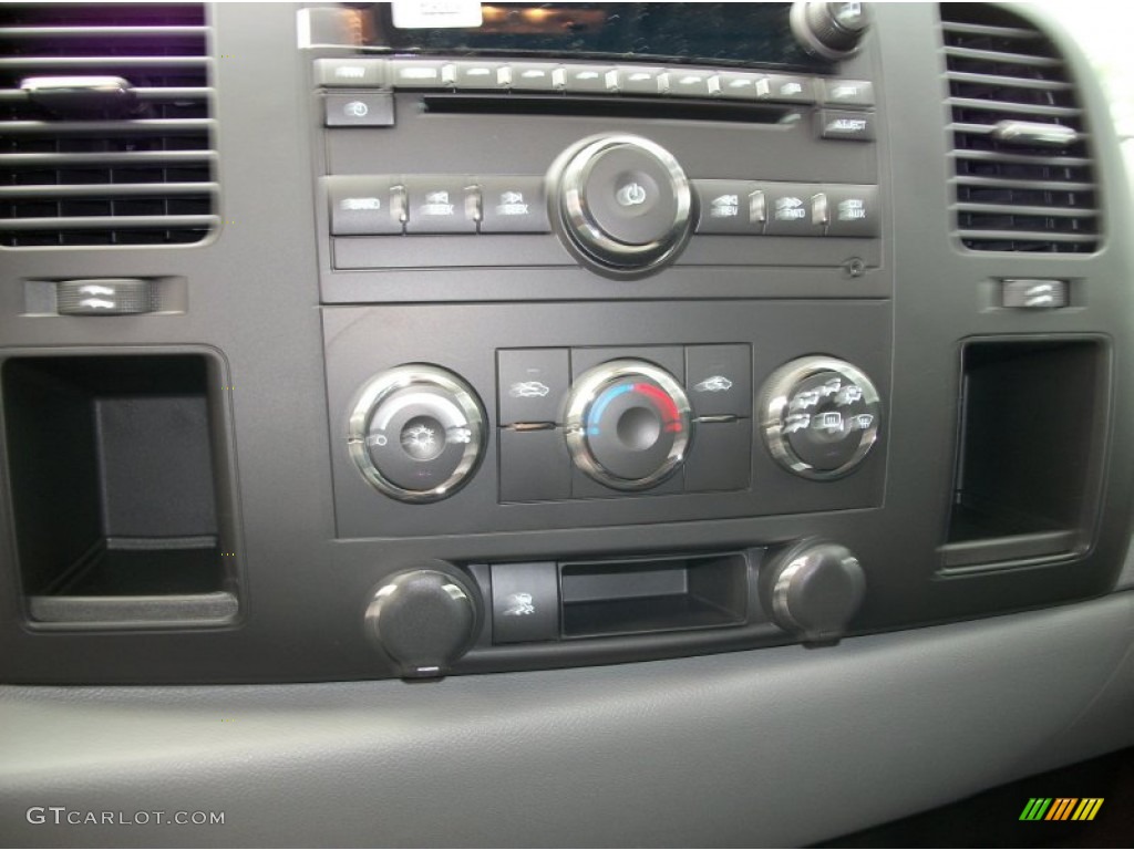 2011 Silverado 1500 LS Extended Cab 4x4 - Blue Granite Metallic / Dark Titanium photo #41