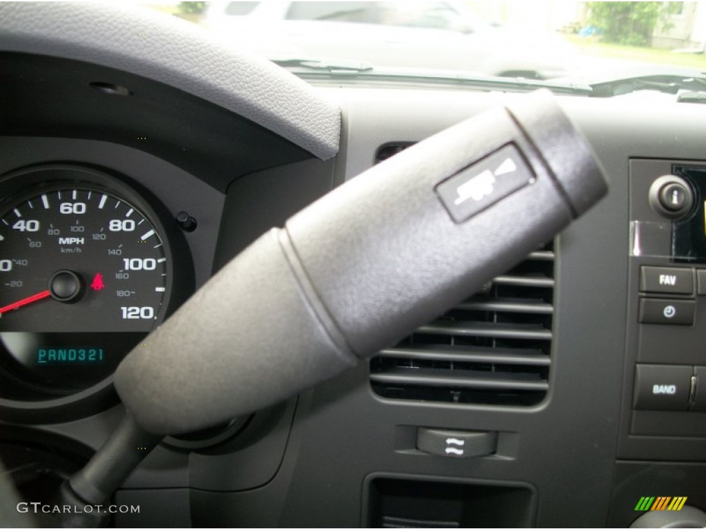 2011 Silverado 1500 LS Extended Cab 4x4 - Blue Granite Metallic / Dark Titanium photo #43