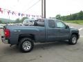 2011 Blue Granite Metallic Chevrolet Silverado 1500 LS Extended Cab 4x4  photo #52