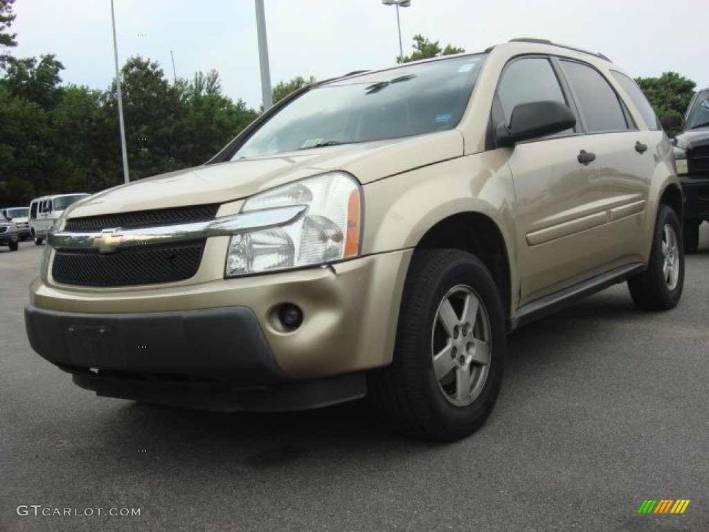 2005 Equinox LS - Sandstone Metallic / Light Cashmere photo #1