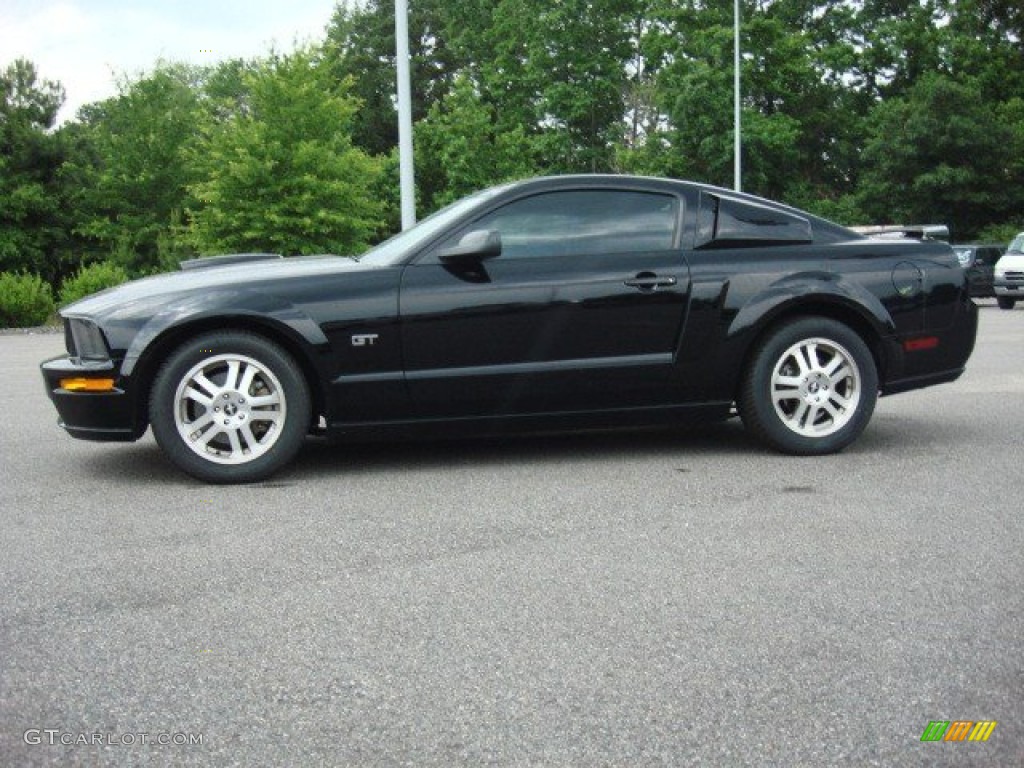 Black 2006 Ford Mustang GT Premium Coupe Exterior Photo #50460659