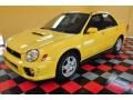 Sonic Yellow - Impreza WRX Sedan Photo No. 2