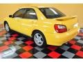 Sonic Yellow - Impreza WRX Sedan Photo No. 3