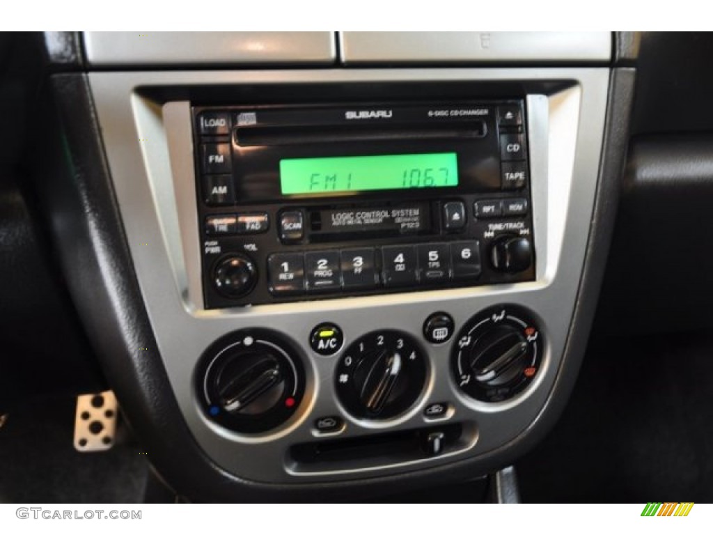 2003 Subaru Impreza WRX Sedan Controls Photos