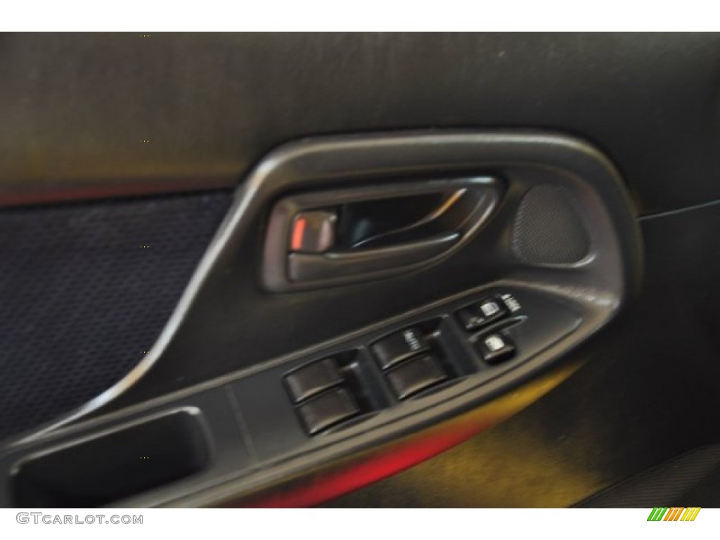 2003 Impreza WRX Sedan - Sonic Yellow / Black photo #7