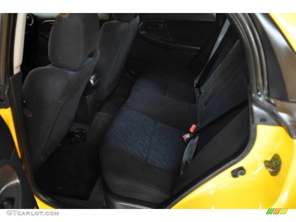 2003 Impreza WRX Sedan - Sonic Yellow / Black photo #9