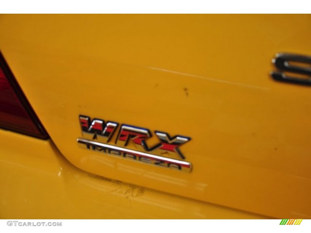 2003 Subaru Impreza WRX Sedan Marks and Logos Photos