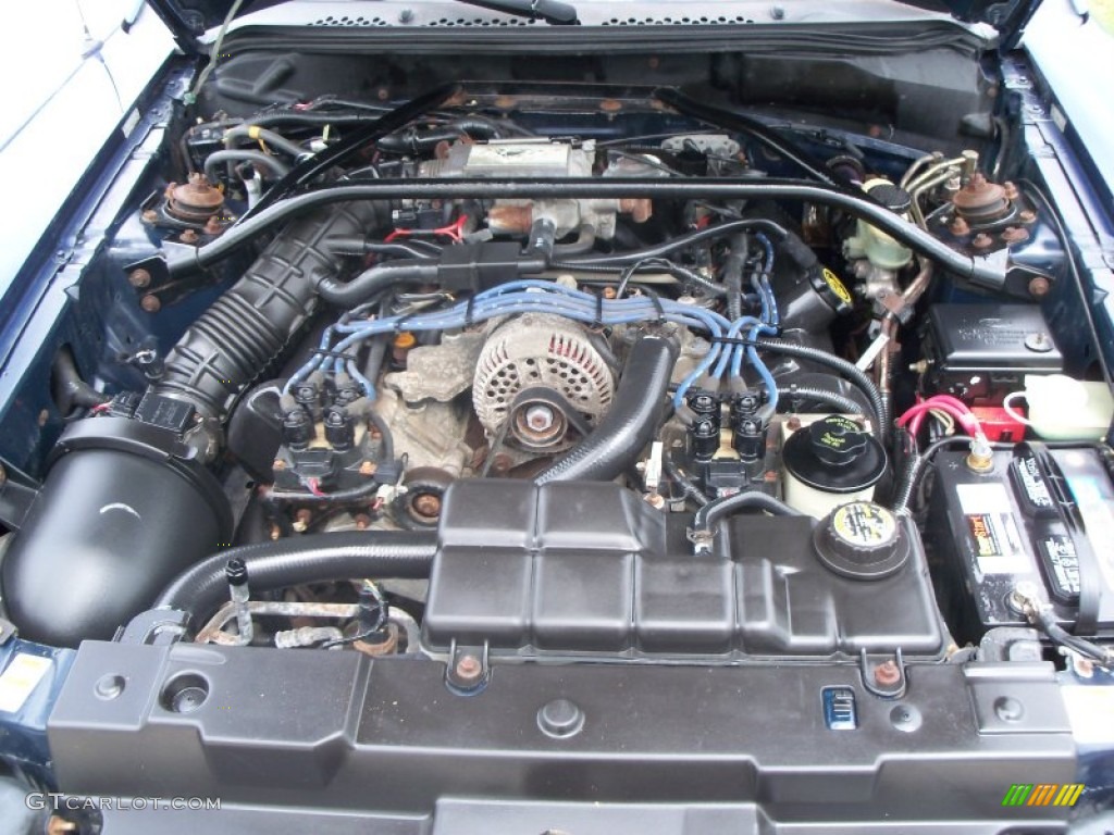 1997 Ford Mustang GT Coupe 4.6 Liter SOHC 16-Valve V8 Engine Photo #50462318